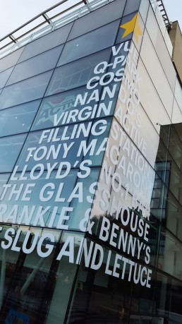 OMNI window signage